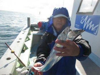 釣れると良型揃い！